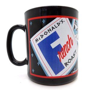 Vtg. Mc Donald's French Roast Coffee Mug made in France